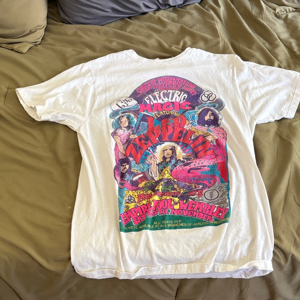 White Graphic Kids T-Shirt